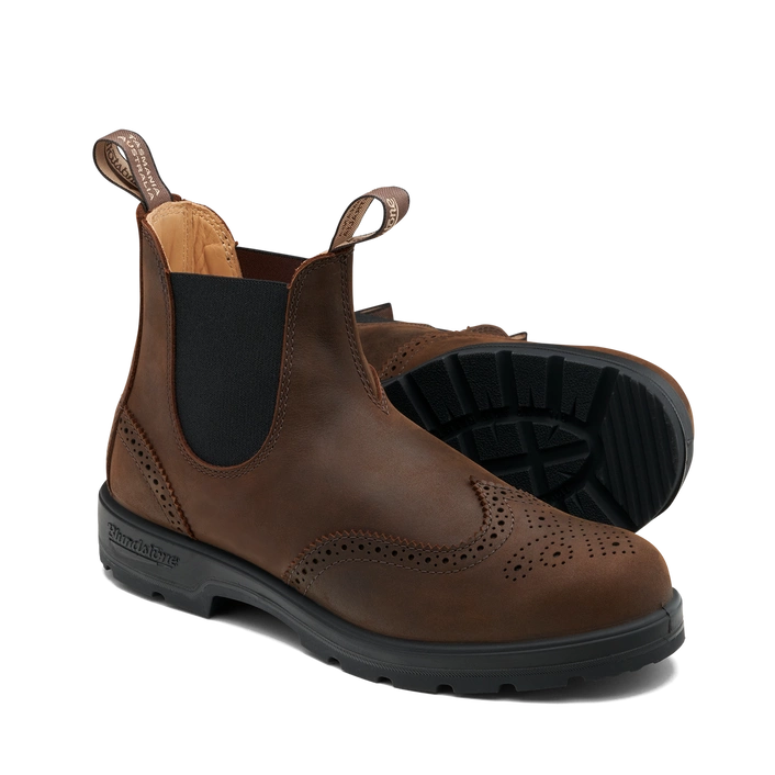 Blundstone 2444 Chelsea Boots Antique Browm Brogue