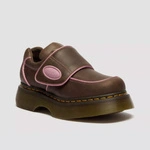 Dr. Martens women's strap shoes Buzz Strap Wyoming dark brown 42845200