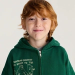 BOBO CHOSES Mr. Footish zipped hoodie