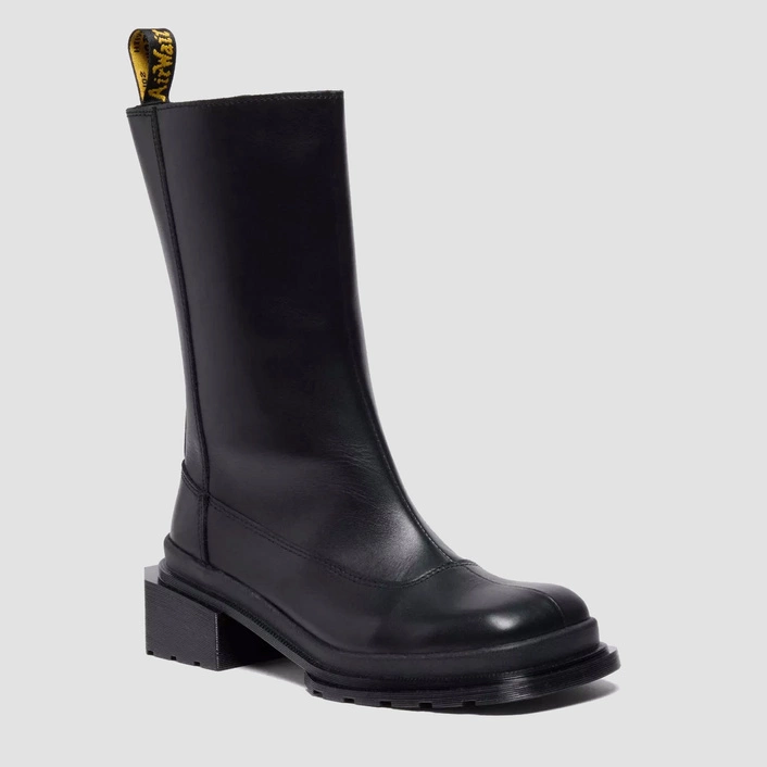 Dr. Martens women's Chelsea boots Maybole Hi square-toe black 41993001