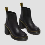 Dr. Martens Spence Leather Flared Heel Chelsea Boots 26440001