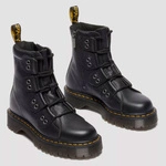 Dr. Martens women's boots 1460 Bex Milled Nappa lace-to-toe black 41750001