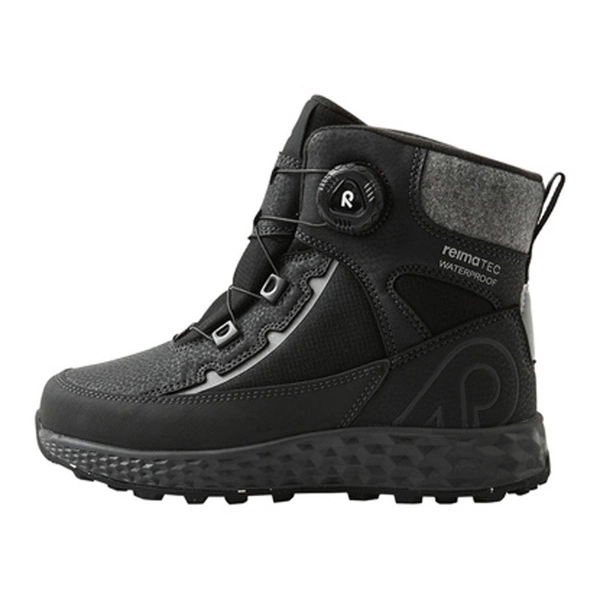 Reima Hallava Quicklock – Kids' winter boots, black