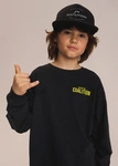 Coalition CLTN K ALVO Kids' long-sleeve T-shirt – graphite