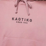 Kaotiko Gaynor Sweatshirt Soft Burgundy