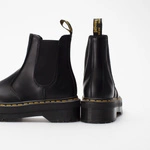 Dr. Martens platform Chelsea boots 2976 Quad Polished Smooth black 24687001