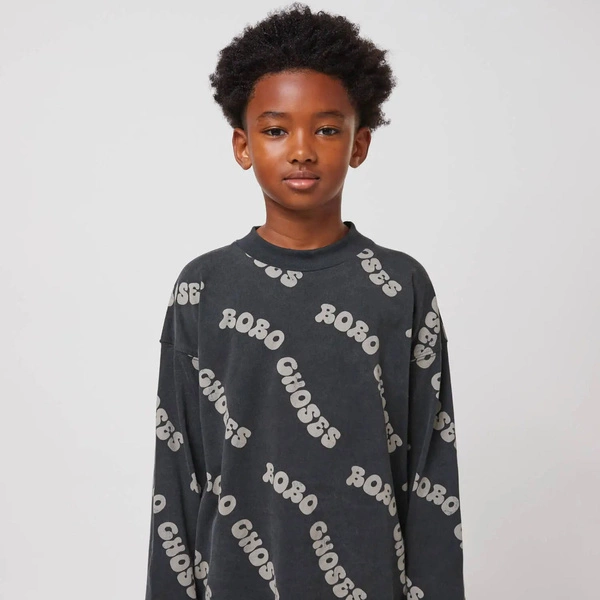 BOBO CHOSES  Wavy Bobo Choses all over T-shirt