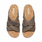KEEN ELLE MIXED SLIDE BRINDLE/BIRCH