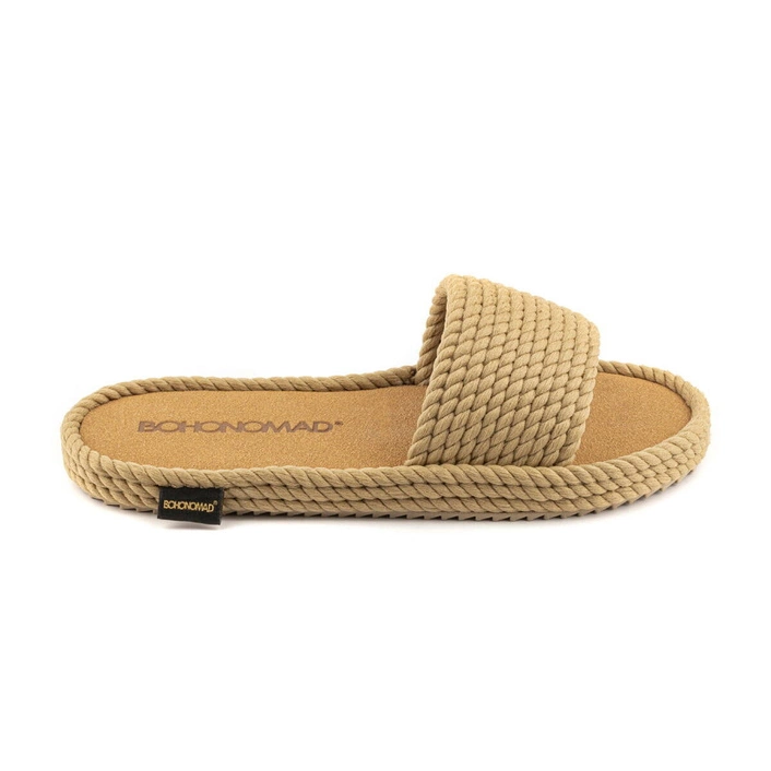 Bohonomad Saint Tropez Rope Slipper - Beige