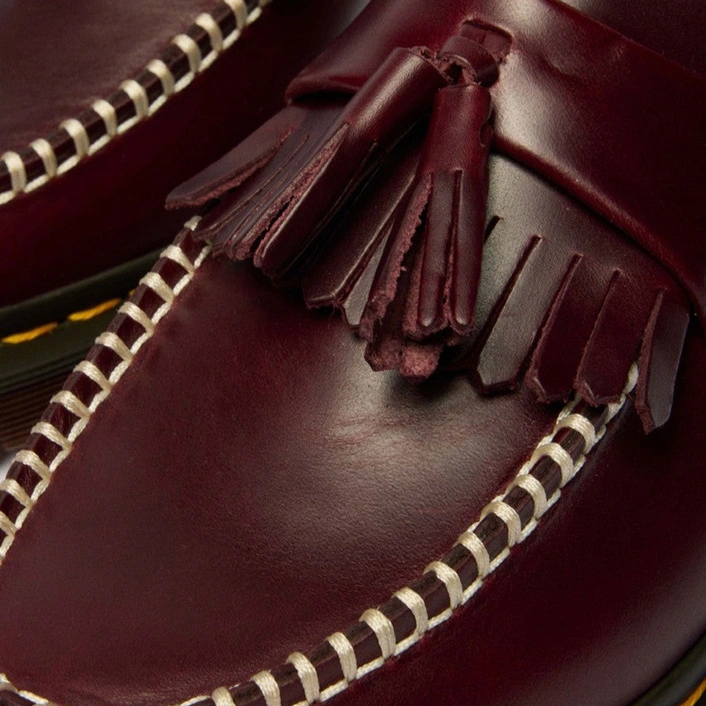 Dr. Martens Tassel Loafers Adrian Ben Orleans Cherry Red 42849600