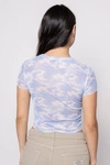 Kaotiko Blue Clouds Tulle T-Shirt