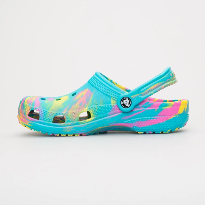 Crocs Kids Classic Marbled Clog