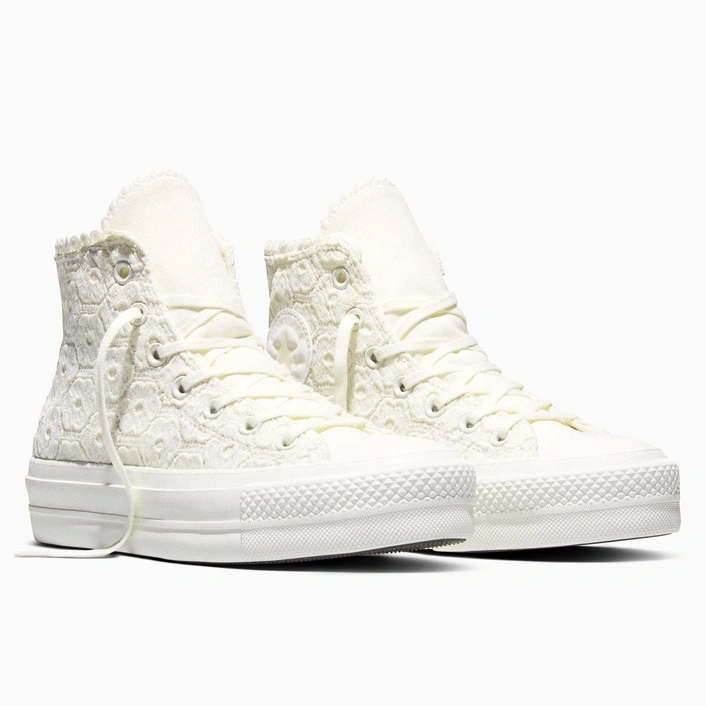 Converse Chuck Taylor All Star Lift Platform Crochet A18888C