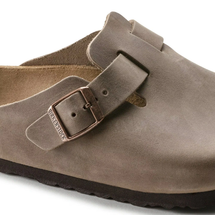 Birkenstock Boston Oiled Leather Tabacco Brown 960811 (Regular)