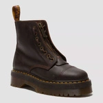 Dr. Martens platform boots Sinclair Crazy Horse dark brown 40910200