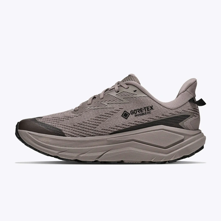 HOKA Challenger 8 GORE-TEX Men's Trail Running Shoes Pebble Grey/Boulder Grey
