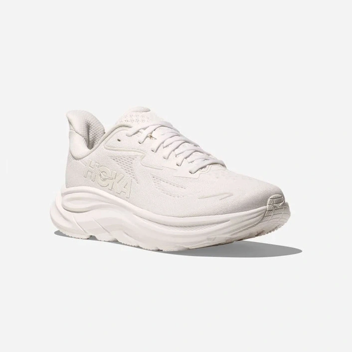 HOKA Clifton 10 Men's Running Shoes White / White