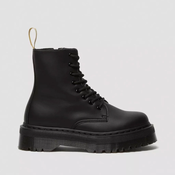 Dr. Martens vegan platform boots Jadon II Mono black 25310001