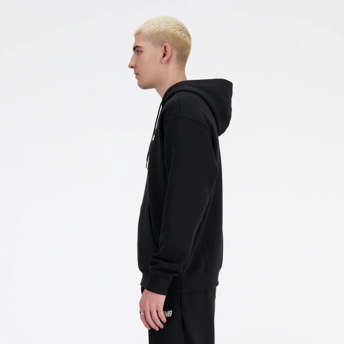 New Balance Men's Small Logo Hoodie MT41508BK Black