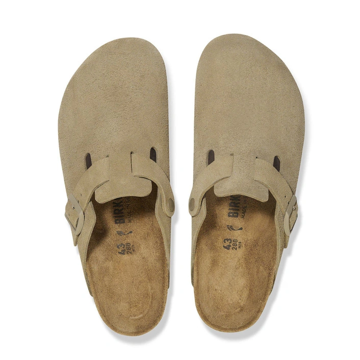 Birkenstock Boston LEVE Faded Khaki 1025844 (narrow)