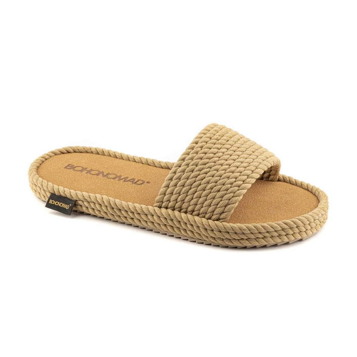 Bohonomad Saint Tropez Rope Slipper - Beige