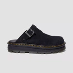Dr. Martens Platform Mules Zebzag Slingback Suede Black 31657001