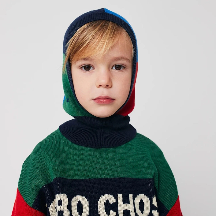 BOBO CHOSES Multicolor Tiles balaclava MULTICOLOR