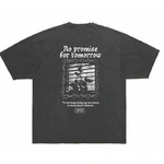 Kaotiko No Promise For Tomorrow Washed Black T-shirt