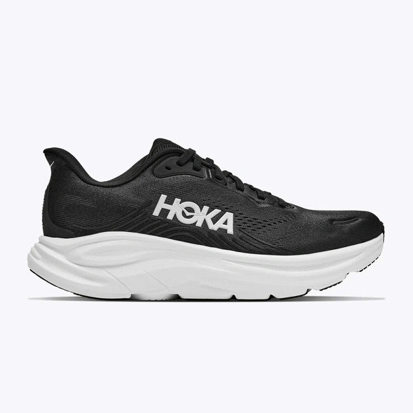 HOKA Clifton 11 Women's Running Shoes Black/White