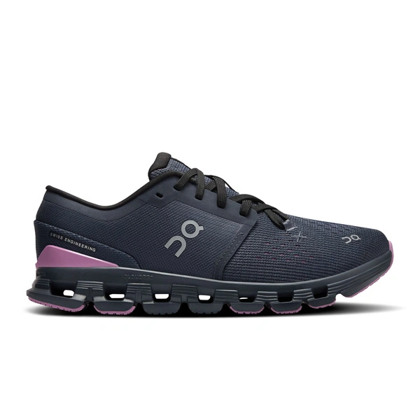 On Cloud X 4 Women's Sports Shoes Navy Sakura 3WE30074741