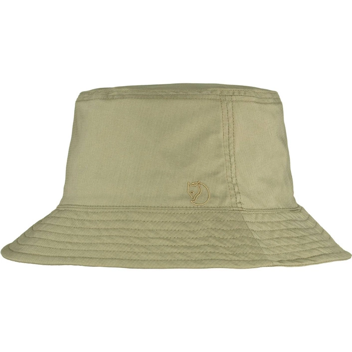 Fjallraven REVERSIBLE BUCKET HAT Sand Stone-Light Olive