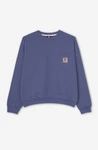 Kaotiko Sweatshirt Pocket Mushroom Society Grape AP030-02-M002