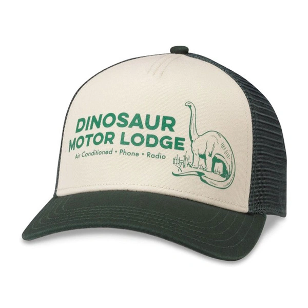 American Needle Sinclair Dinosaur Motor Lodge Cap SMU730A-DINOM