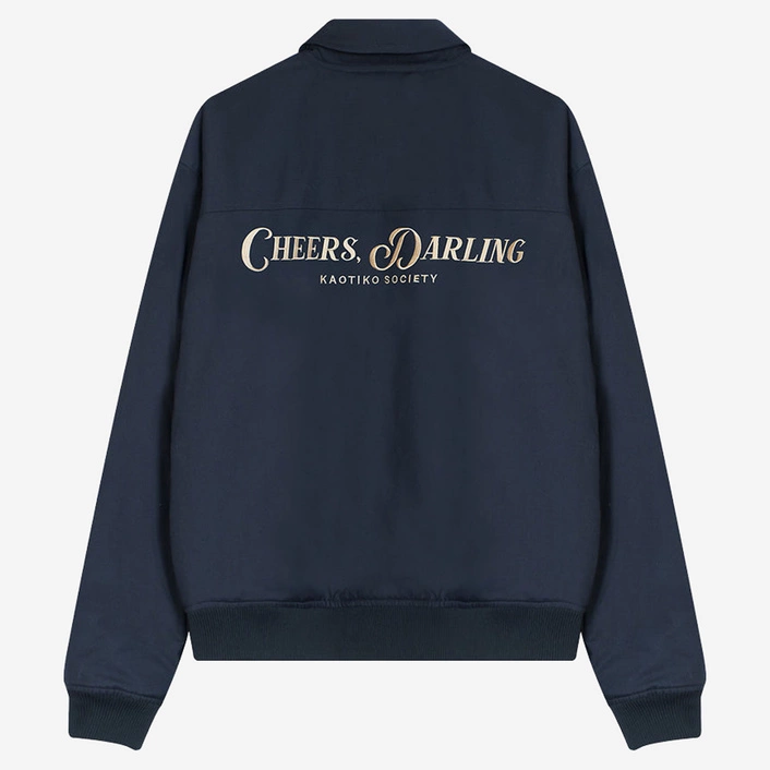 Kaotiko Cheers Darling Navy Jacket AR004-01-E002