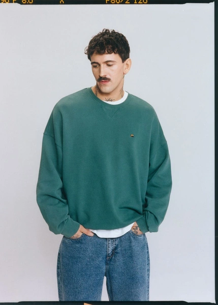 Coalition CLTN SK8 C Men's sweatshirt – turquoise