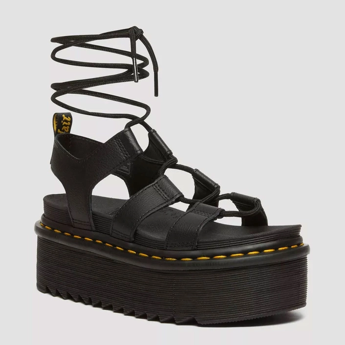 Dr. Martens Nartilla Leather Gladiator Platform Sandals 31538001
