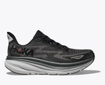 HOKA Clifton 9 Men's Running Shoes Black / Outer Orbit