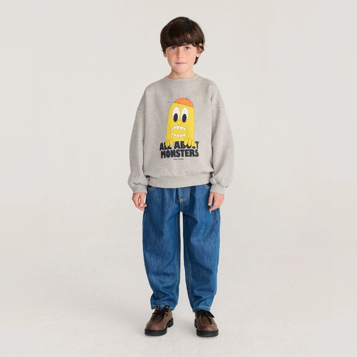 BOBO CHOSES Bigtooth Lemon sweatshirt