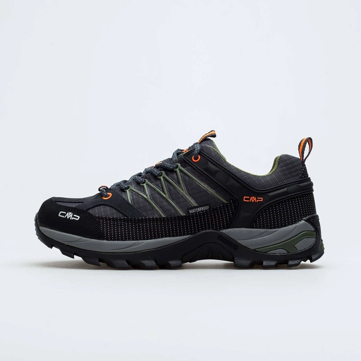 CMP RIGEL LOW TREKKING SHOES WP Anthracite/Torba