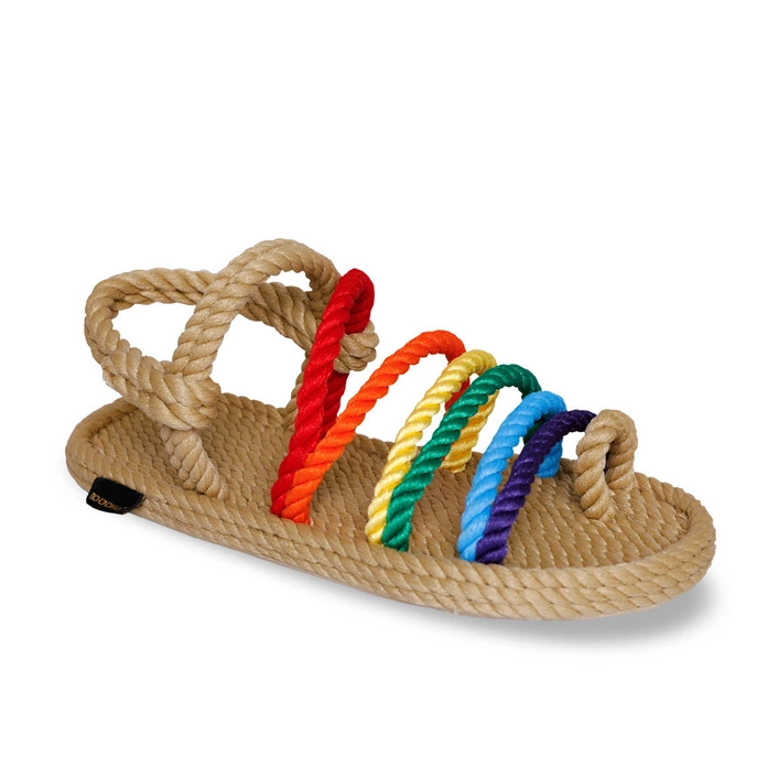 Bohonomad Havana Rope Sandal - Beige/Multi