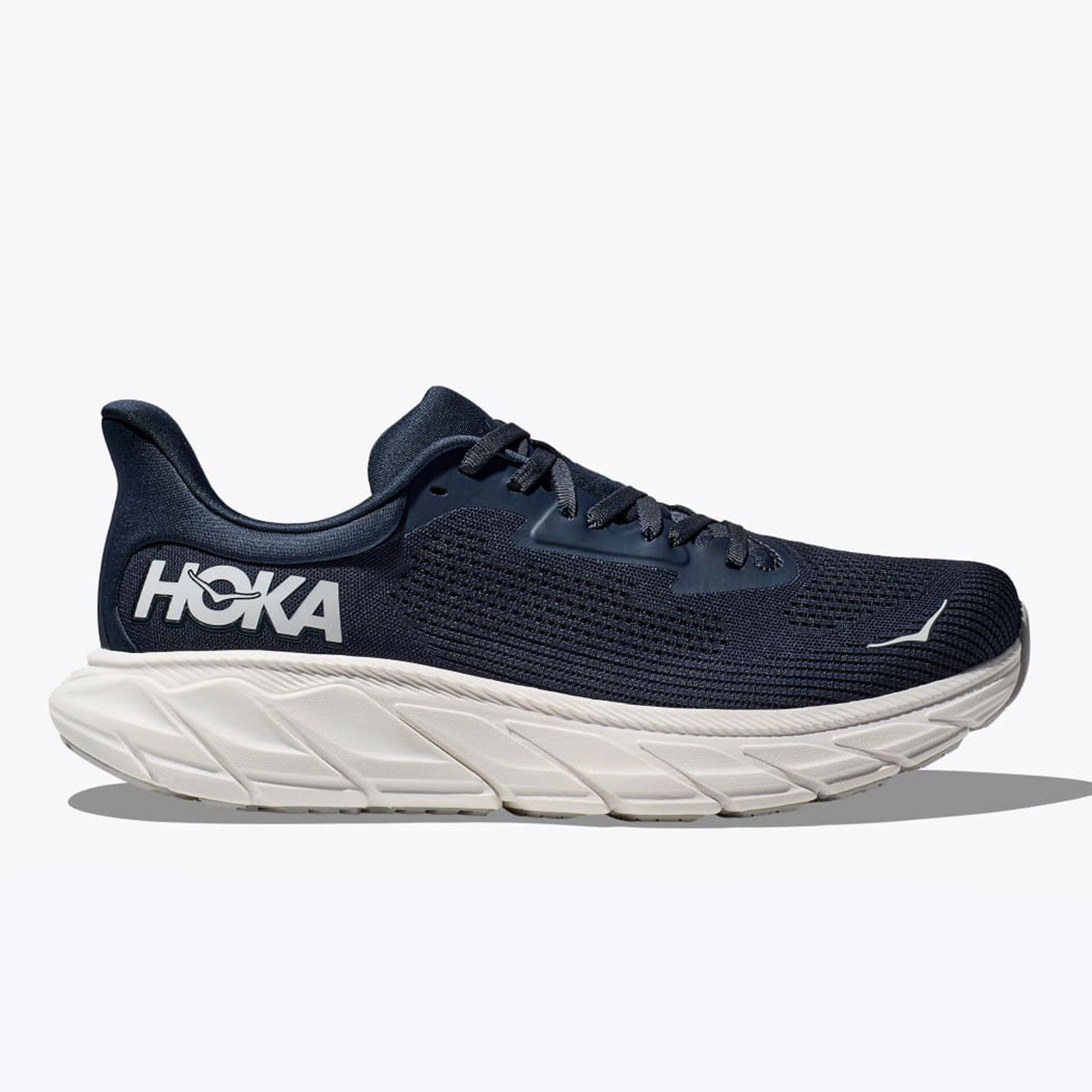 Sneaker Pattern Bottom HOKA Arahi 7 Men's Running Shoes Outer Space / White