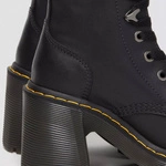 Dr. Martens Jesy Sendal Leather Lace Up Flared Heel Boots 27613001