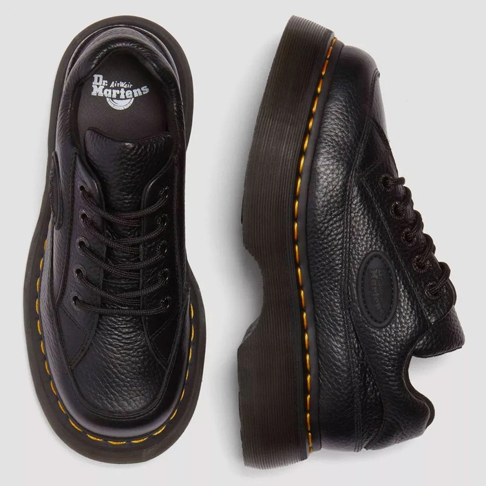 Dr. Martens Shoes Buzz 5-Eye Milled Nappa Women's Black 41060001