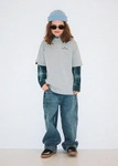 Coalition CLTN SK8 K 02 Kids' T-shirt – grey