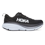 Hoka MEN'S BONDI 8 BLACK/WHITE