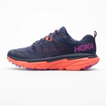 HOKA Challenger ATR 6 Women's Trail Running Shoes Black Iris / Hot Coral