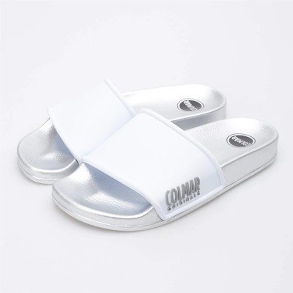 Colmar SLIPPER PLAIN WHITE/SILVER