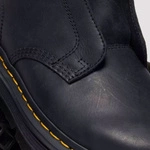 Dr. Martens women's slip-on boots Zebzag Laceless Wyoming black 42653001