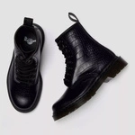 Dr. Martens women's boots 1460 Croco black 42679001
