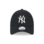 New Era New York Yankees Womens Metallic Logo Black 9FORTY Adjustable Cap